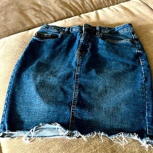 Small Jean mini skirt